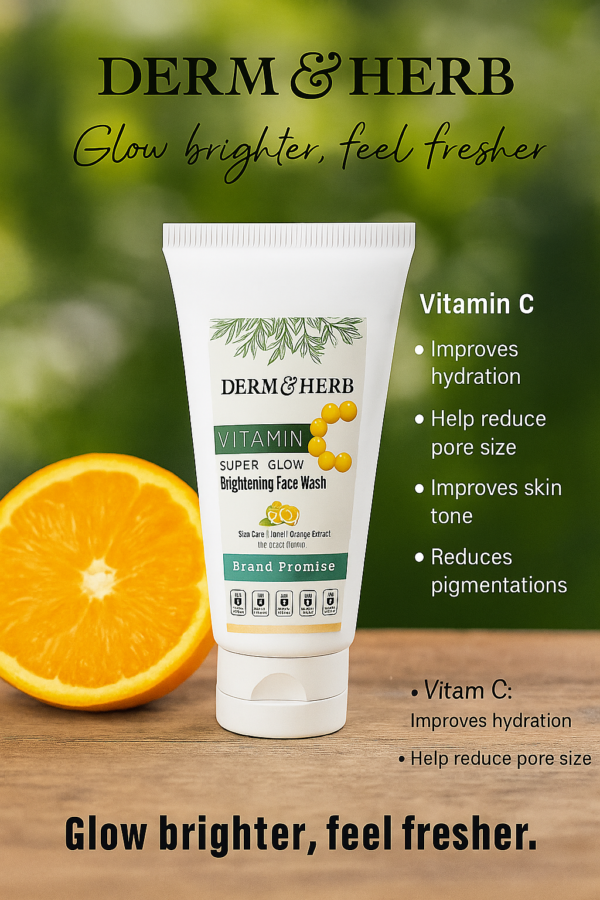 Vitamin C Face Wash with Orange Extract - Image 2